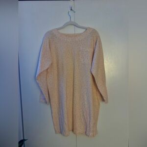 Vintage L.L. Bean Nightshirt Made in USA Freeport Maine 100% Cotton EUC L